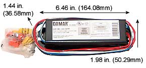 Ballasts Fluorescent Magnetic Ballasts T12 Med BiPin  -  T12 U-Bend 120-120TP-NPF