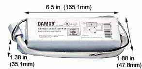 Ballasts Fluorescent Magnetic Ballasts Circline 120-122-120TP-W (WITH SOCKET)
