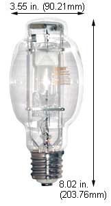 H.I.D. Metal Halide BT37 - ED37 MS400W/BU/BT37/PS/3K