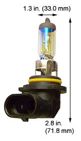 Specialty Automotive Halogen Capsules 9006 YELLOW