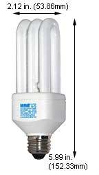 Fluorescent Compact Fluorescent DLS(SLS) Shape Medium Screw DLS/18/5000K 
