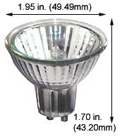 Tungsten Halogen(Quartz) Tungsten Halogen MR16 EXT/GU7/CG 50W 12V GU7