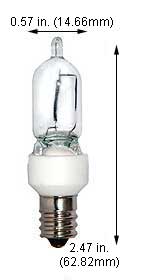 Incandescent Incandescent T5 X50T5/E12/120V