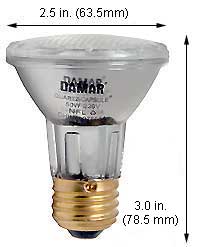 Tungsten Halogen(Quartz) Tungsten Halogen Par20 50PAR20QNFL/30 220V E27
