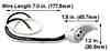 CIRCLINE LAMP SOCKET W/ LEADS