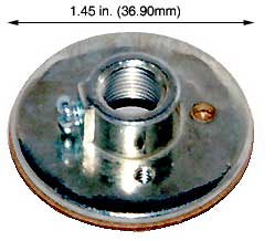 Incandescent Sockets - Adaptors SOCKET CAP FOR 1/8