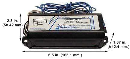 Ballasts Fluorescent Magnetic Ballasts T6 (1) F64T6 LINEAR FLUORESCENT