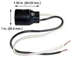 Incandescent Sockets - Adaptors #710 LAMPHOLDER