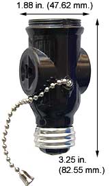 Incandescent Sockets - Adaptors 718B ADAPTOR