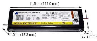 Ballasts Fluorescent Magnetic Ballasts T12 - 17 Slimline (2) F60-96 T12 Slimline 425 mA