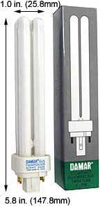 Fluorescent Compact Fluorescent Double Twin Shape(4pin) F18DDTT/DE/850/G24Q-2 
