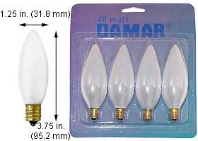 Incandescent Incandescent CTF 40CTF  32MM4-Pack
