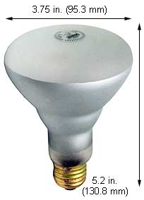 Incandescent Incandescent BR30 65BR30SP/SS SAFE-SHIELD