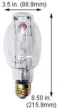 H.I.D. Metal Halide BT28 - ED28 M350W/U/BT28/PS/3K