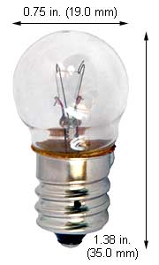 Incandescent Miniature G6 89K