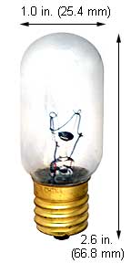 Incandescent Incandescent T8 25T8/E14