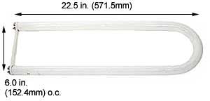 Fluorescent Fluorescent Tubes U-Bend FBO32/735/6