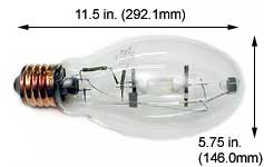 H.I.D. Mercury Vapor ED37 H33CD400
