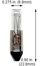 Incandescent Miniature Slide Base 24CSB
