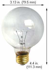 Incandescent Incandescent G25 60G25CL