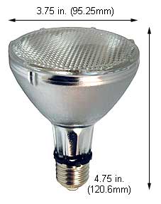 Tungsten Halogen(Quartz) Tungsten Halogen Bulbs Medium Par30LN 75PAR30FL/LN/SS