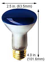 Incandescent Colored Reflector - Par 50R20FL/B