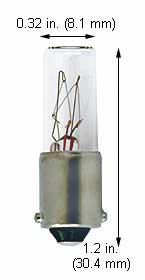 Incandescent Miniature T2.5 28MB