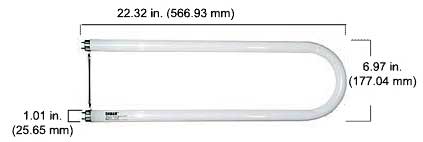 Fluorescent Fluorescent Tubes T8 Medium BiPin FB32