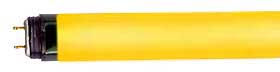 Fluorescent Fluorescent Tubes Colored Fluorescent Tubes F15T8/GOLD-YELLOW JACKETED