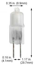 Tungsten Halogen(Quartz) Tungsten Halogen JC JC10/FR