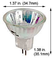 H.I.D. Fixtures Industrial Lighting JCRM6V10W/CG 10W 6V MR11 GZ4