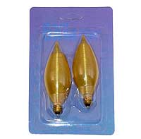 Incandescent Incandescent C11 60C11SG AMBER SPUN GLOW