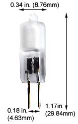 Tungsten Halogen(Quartz) Tungsten Halogen JC JC10/FR