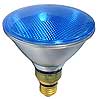 75PAR38QFL/BLUE-WHITE  130V