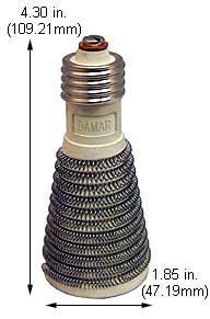 Specialty Heat Lamps 660W 220V 