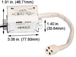 Fluorescent Circline Circline12 1) FC6T9 or FC8T9 Lamp