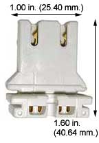 Fluorescent Fluorescent Sockets BiPin Sockets 1650-SW